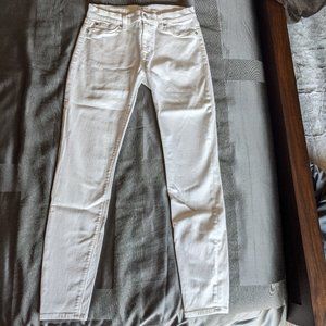 Hudson Nico White Super Skinny Jeans